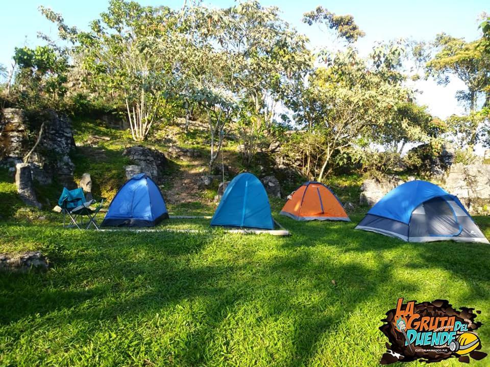 Camp La Gruta del Duende Hotel Cuetzalán del Progreso Exterior foto